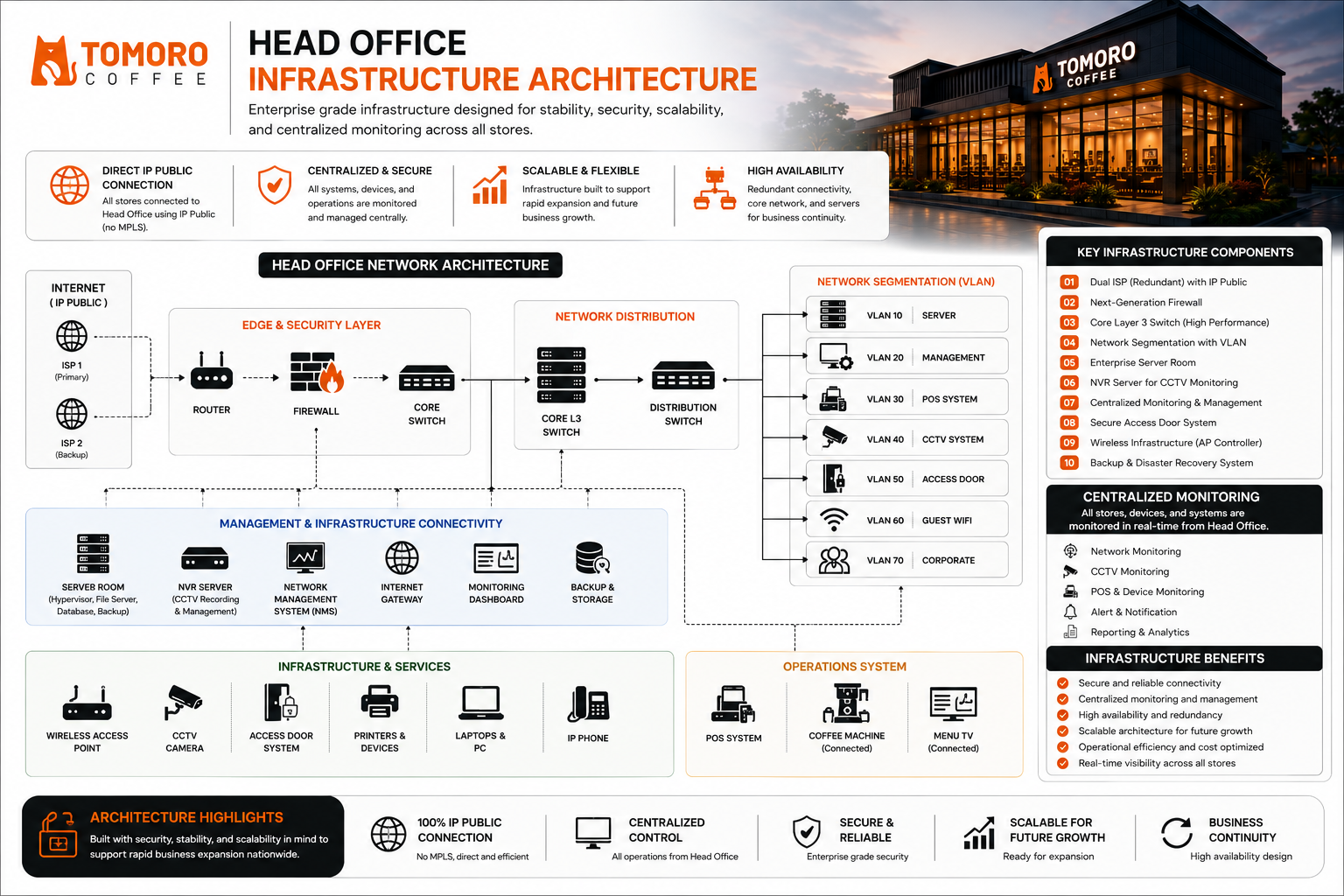 Head Office Infrastructure